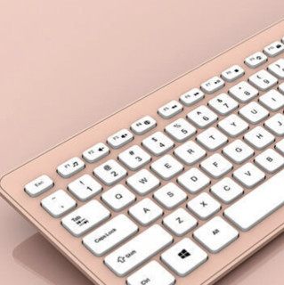 acer 宏碁 2.4G无线键鼠套装 粉色 粉色键盘膜