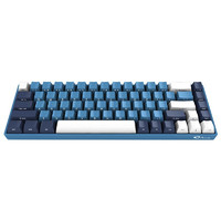 Akko 艾酷 3068SP 海洋之星 68键 有线机械键盘 侧刻蓝色 佳达隆G轴粉轴 无光