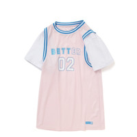 Balabala 巴拉巴拉 女童连衣裙 粉红 140cm