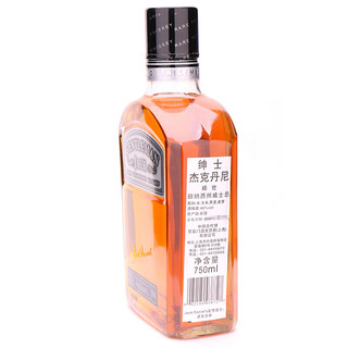 JACK DANIEL‘S 杰克丹尼 绅士威士忌 40%vol 750ml