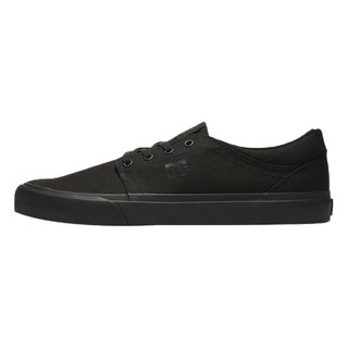 DC SHOES Trase系列 男女款低帮帆布鞋 ADYS300126-3BK 黑色 40