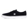 DC SHOES Trase系列 男女款低帮帆布鞋 ADYS300126-BKW 黑色 42