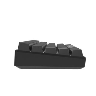 AJAZZ 黑爵 I610T 61键 双模无线机械键盘 黑色 国产茶轴 RGB