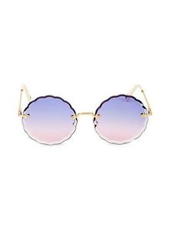 Chloé 蔻依 53MM-60MM Round Sunglasses