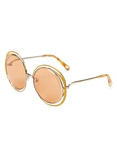 Chloe 蔻依 59MM Round Sunglasses