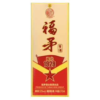 FUMAO 福矛 窖酒 闽北1929 53%vol 酱香型白酒 375ml 单瓶装