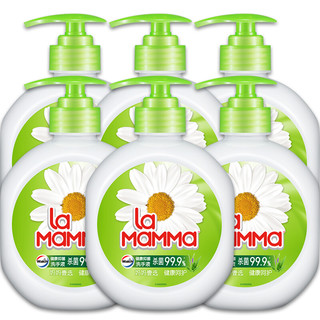 la mamma 妈妈壹选 马鞭草健康抑菌洗手液 525ml*6