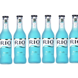 RIO 锐澳 预调鸡尾酒 蓝玫瑰味 275ml*6瓶