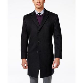 Kenneth Cole 凯尼斯柯尔 Raburn Wool-Blend Over Coat Slim-Fit