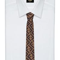 FENDI 芬迪 Silk Necktie