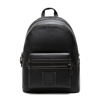 COACH 蔻驰 ACADEMY系列 男士皮革双肩包 74074 JIBLK 黑色 大号