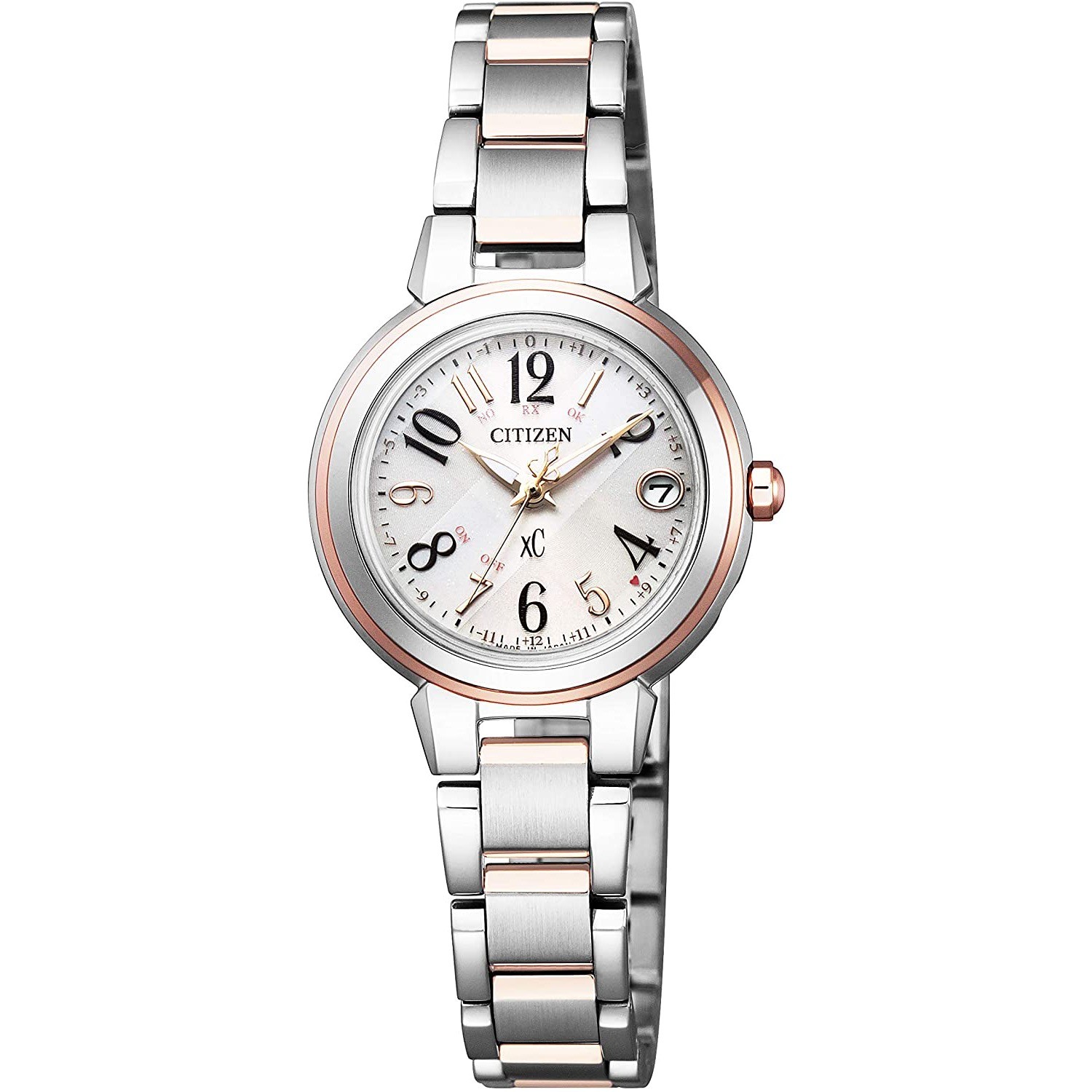 citizen 西铁城 xc es9434-53x 女士电波表