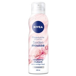 NIVEA 妮维雅 丝柔香润沐浴慕斯 覆盆子果香 200ml