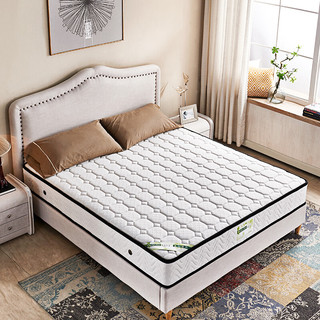 自然宝床垫 天然乳胶+3E环保椰棕床垫 席梦思双人床垫  3024 1.8米