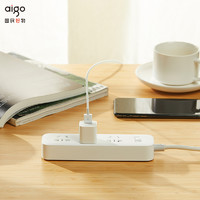 aigo 爱国者 aigo  AC0301 一控三位插排 1.8m