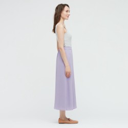 优衣库女装 Uniqlo 优衣库优衣库女装雪纺侧开叉裙裤 半身裙 Uniqlo多少钱 什么值得买