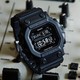 CASIO 卡西欧 卡西欧(CASIO)手表 G-SHOCK系列经典小方块街头时尚运动防水方形手表男 大方块GX-56BB-1（光动能）