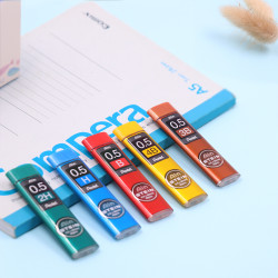 pentel派通日本派通pentel自动铅笔芯05mmb活动铅芯替芯学生考试用不