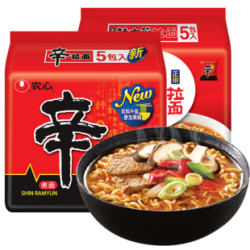 农心辛拉面辣白菜部队锅面整袋装