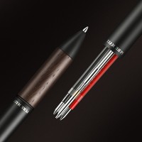 uni 三菱铅笔 MSXE5-1005 多功能橡木复合笔 单支装 两色可选