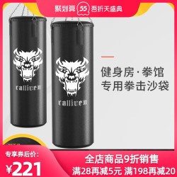 CALLIVEN 拳击沙袋儿童吊式沙包袋健身家用跆拳道专业沙包散打搏击训练器材