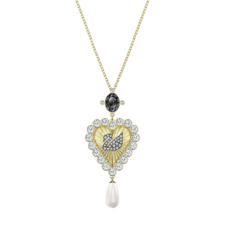 SWAROVSKI 施华洛世奇 5452384 复古夸张桃心珍珠项链