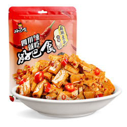 好巴食  豆干 休闲零食小吃豆腐干 独立小包装 麻辣味 468g