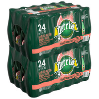 perrier 巴黎水 西柚味 气泡矿泉水 塑料瓶装 500ml*24瓶*2箱