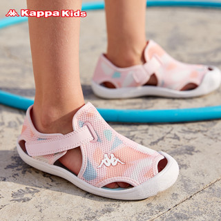 Kappa 卡帕  K0BP5LL16D 中大儿童透气舒适凉鞋