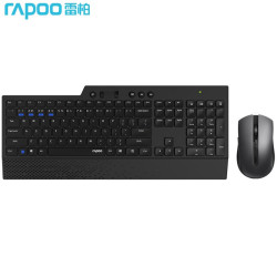 RAPOO 雷柏 Rapoo 雷柏 8200GT 键鼠套装 黑色