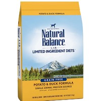 临期品：Natural Balance 天衡宝 限定系列 鸭肉土豆配方狗粮 26磅