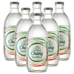 Chang 象牌 苏打 泰象牌无糖气泡水 325ml*6瓶