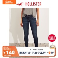 HOLLISTER 霍利斯特 Hollister时尚先锋弹力修身低腰牛仔打底裤 女 102666-1