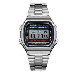 CASIO 卡西欧 a168wa 复古电子小银块方表