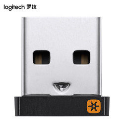 logitech 罗技 USB优联接收器 无线鼠标键盘接收器 黑色