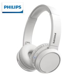 PHILIPS 飞利浦 飞利浦/PHILIPS H4205白 无线蓝牙耳机头戴式耳麦 办公教育网课学习音乐游戏竞技线控带麦听力耳机