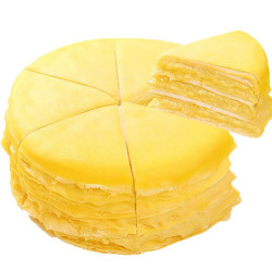 泰榴行榴莲千层蛋糕生日蛋糕西式烘焙下午茶甜点零食6寸