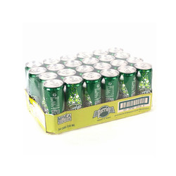 perrier 巴黎水 含气青柠味饮料 330ml 24罐