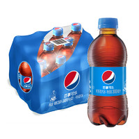 PEPSI 百事 百事可乐300ML*12瓶碳酸饮料 可乐型汽水 瓶装可乐自营 整箱装