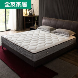 QuanU 全友 全友家居 椰丝热熔棉床垫 天然乳胶+ 硬椰丝热熔棉 两面双用床垫 105111 整网弹簧 1800mm*2000mm