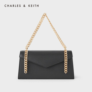 CHARLES & KEITH CK2-50270560 女士单肩包 （黑色)