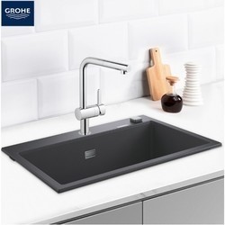 GROHE 高仪 31652APO+32454000 花岗岩水槽+抽拉龙头