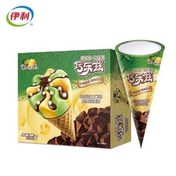 yili 伊利 巧乐兹抹茶芝士口味脆皮甜筒冰淇淋  73g*6/盒