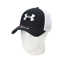 UNDER ARMOUR 安德玛 网孔透气 男款拼接潮搭经典绣LOGO休闲运动帽子