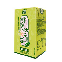 天喔茶庄 蜂蜜柚子茶 夏季凉茶0脂肪果味饮料小包便携饮品250ml*16整箱装