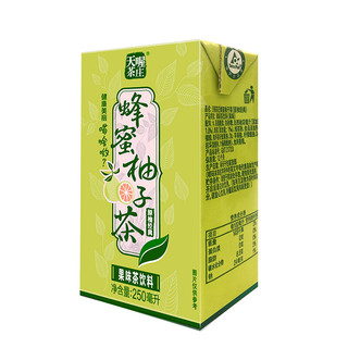 天喔（Ten Wow）蜂蜜柚子茶250ml*16整箱/6盒果味饮料饮品茶饮料整箱零脂低钠饮料 蜂蜜柚子茶250ml*6