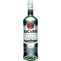 88VIP：BACARDI 百加得 40%vol 白朗姆酒