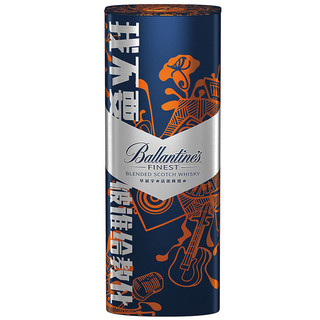 Ballantine's 百龄坛 特醇 调和 苏格兰威士忌 40%vol 700ml 华晨宇限量歌词瓶