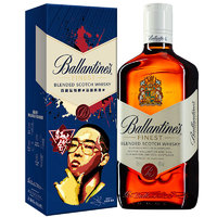 Ballantine's 百龄坛 特醇 调和 苏格兰威士忌 40%vol 700ml 红花会弹壳 限量版