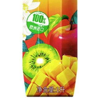Lacheer 兰雀 100% 混合果蔬汁 1L*12盒